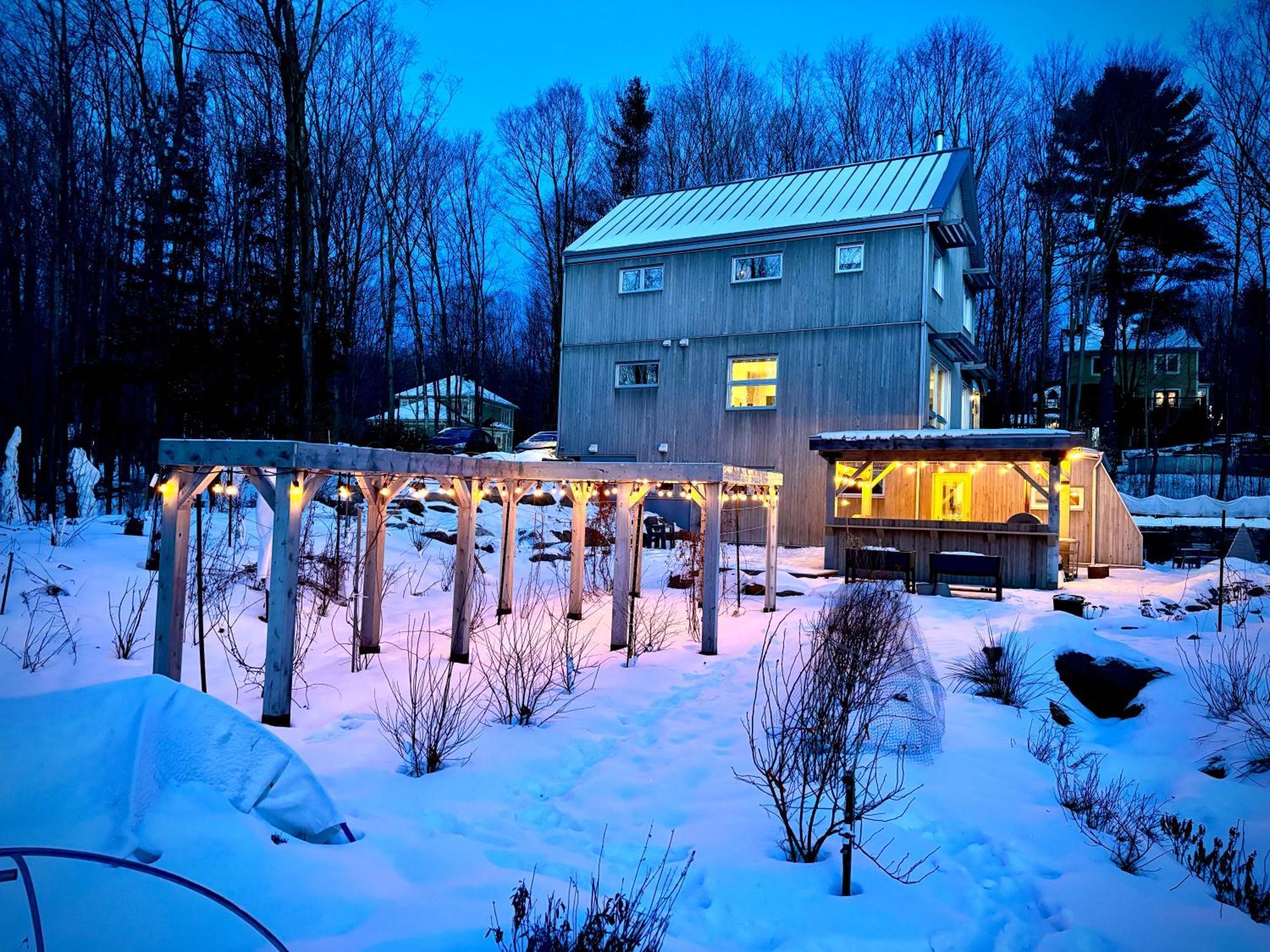 Le Camp Cache Shefford Bed & Breakfast Bagian luar foto