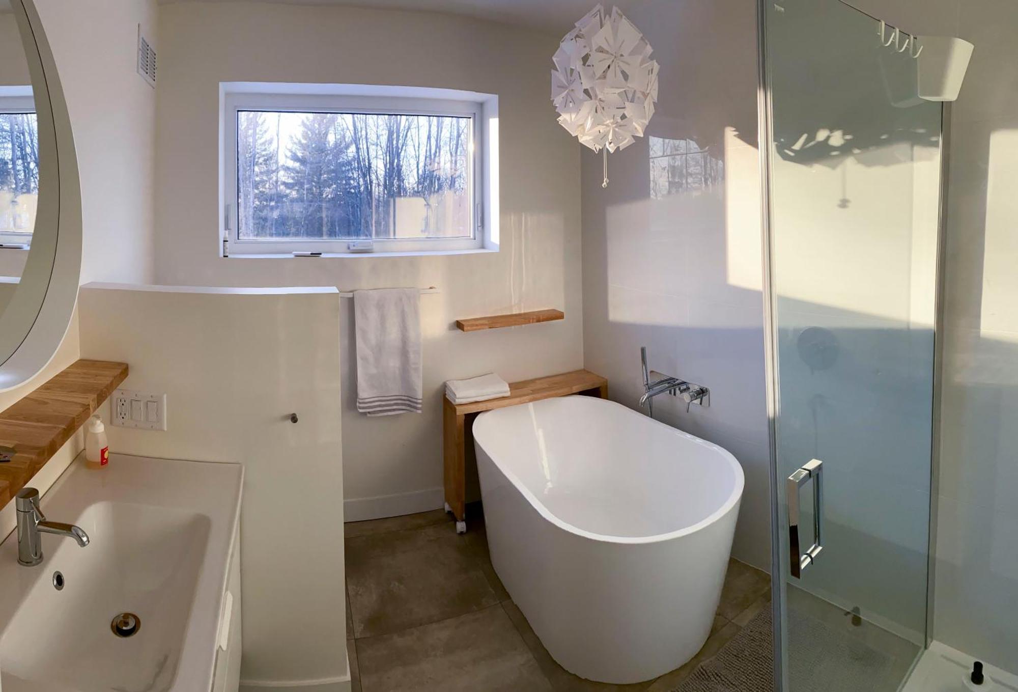 Le Camp Cache Shefford Bed & Breakfast Bagian luar foto