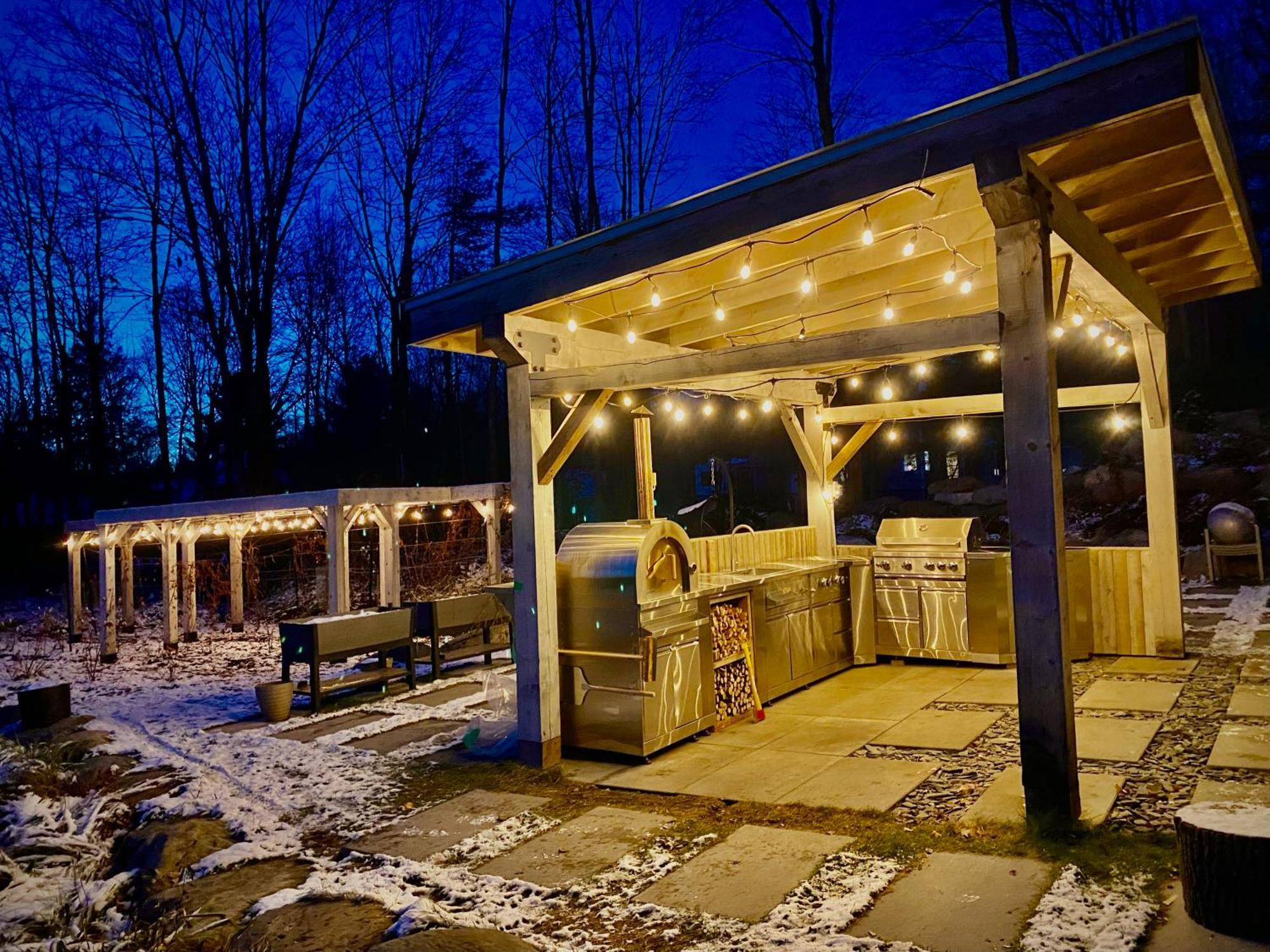 Le Camp Cache Shefford Bed & Breakfast Bagian luar foto