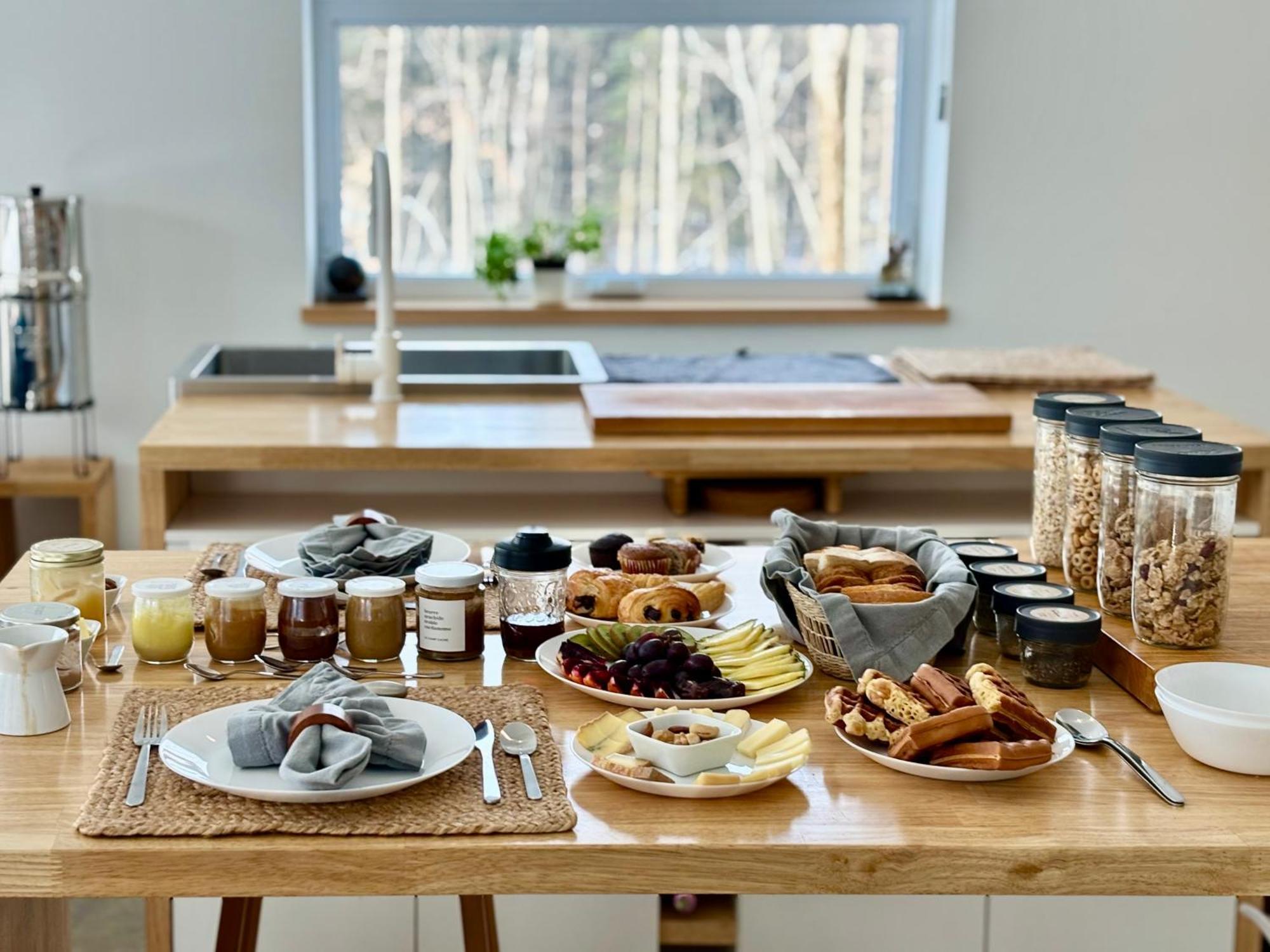Le Camp Cache Shefford Bed & Breakfast Bagian luar foto